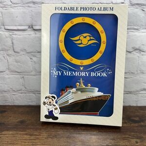 Disney Cruise Line My Memory Book Folded Photo Album  NEW RETIRED